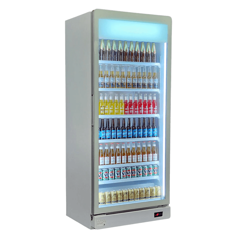 Before — plain fridge